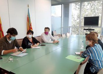 La Consejería de Vivienda y el Ayto de Algemesí analizan la situación de El Raval