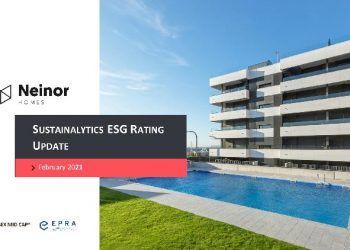 neinor homes promotora lider sostenibilidad top risk ranking sustainalytics