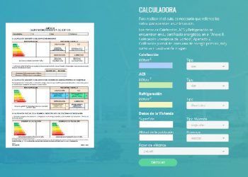 calculadora energetica gasto y ahorro energia viviendas arquitectos tecnicos
