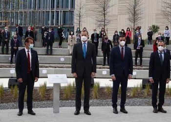 inauguración del nuevo campus de Airbus en Getafe