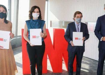 Comunidad de Madrid, Ayuntamiento, ADIF y DCN firman el Convenio Marco para arrancar Madrid Nuevo Norte