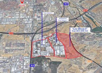 Arnaiz redactará el Plan Parcial de Los Olivos III para crear una nueva área industrial en Getafe