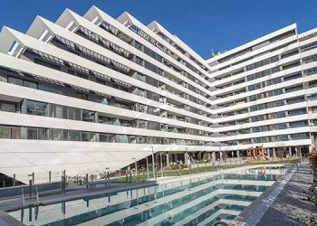 Inmobiliaria Espacio finaliza las obras del residencial Espacio ICON de Valdebebas