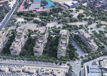 Recreación de la zona tras la revitalización