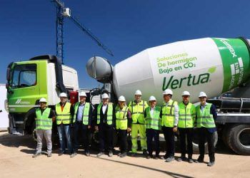 Neinor Homes y Cemex construyen la primera obra residencial con hormigón ‘verde’