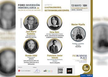 ProBusiness Place y Vaciero organizan el Foro 'Inversión inmobiliaria en España' el viernes 13 de mayo