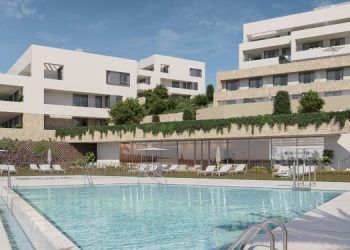 Interior de la promoción Azure el nuevo ámbito de la Gaspara en Estepona