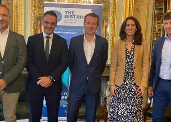De izqda a dcha_ Mariano Fuentes; Adolfo Ramírez-Escudero; Juan Velayos; Gema Travería; Francisco Salvador