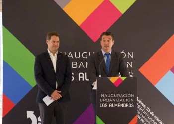 Inauguración de la urbanización del parque logístico Los Almendros