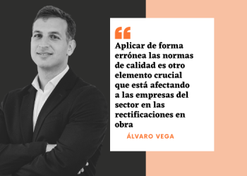 Retificiaciones obras aumentan costes de producción
