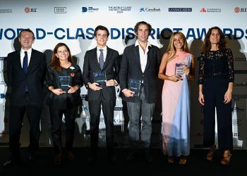 Blasson, Newdock Fahala, Conren Tramway, LAR España y QLIP, se alzan como los triunfadores de los The World-Class District Awards 2023