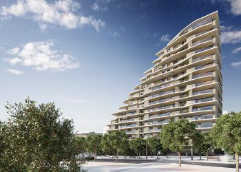 Primera piedra de Residencial Kentarus en Valdebebas