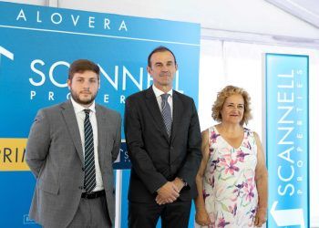 Scannell Properties coloca la primera piedra de un centro logístico de 12.000 m² en Alovera