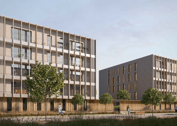 Madrid construye el primer edificio de viviendas públicas de madera