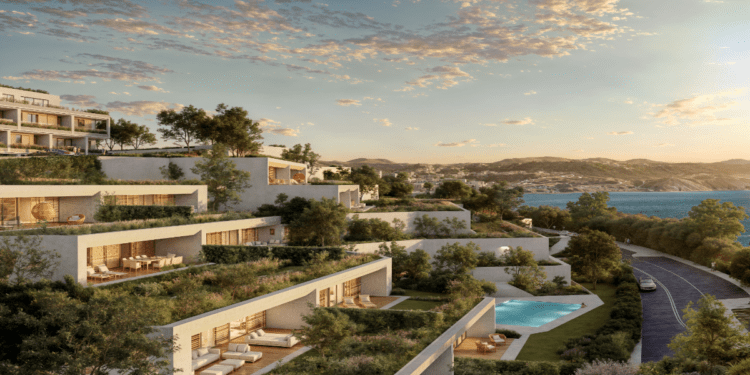 Fachada Isla de Onza (Sanxenxo)