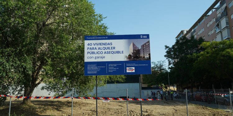 El Ayuntamiento inicia la construcción de 40 viviendas para alquiler asequible en Carabanchel